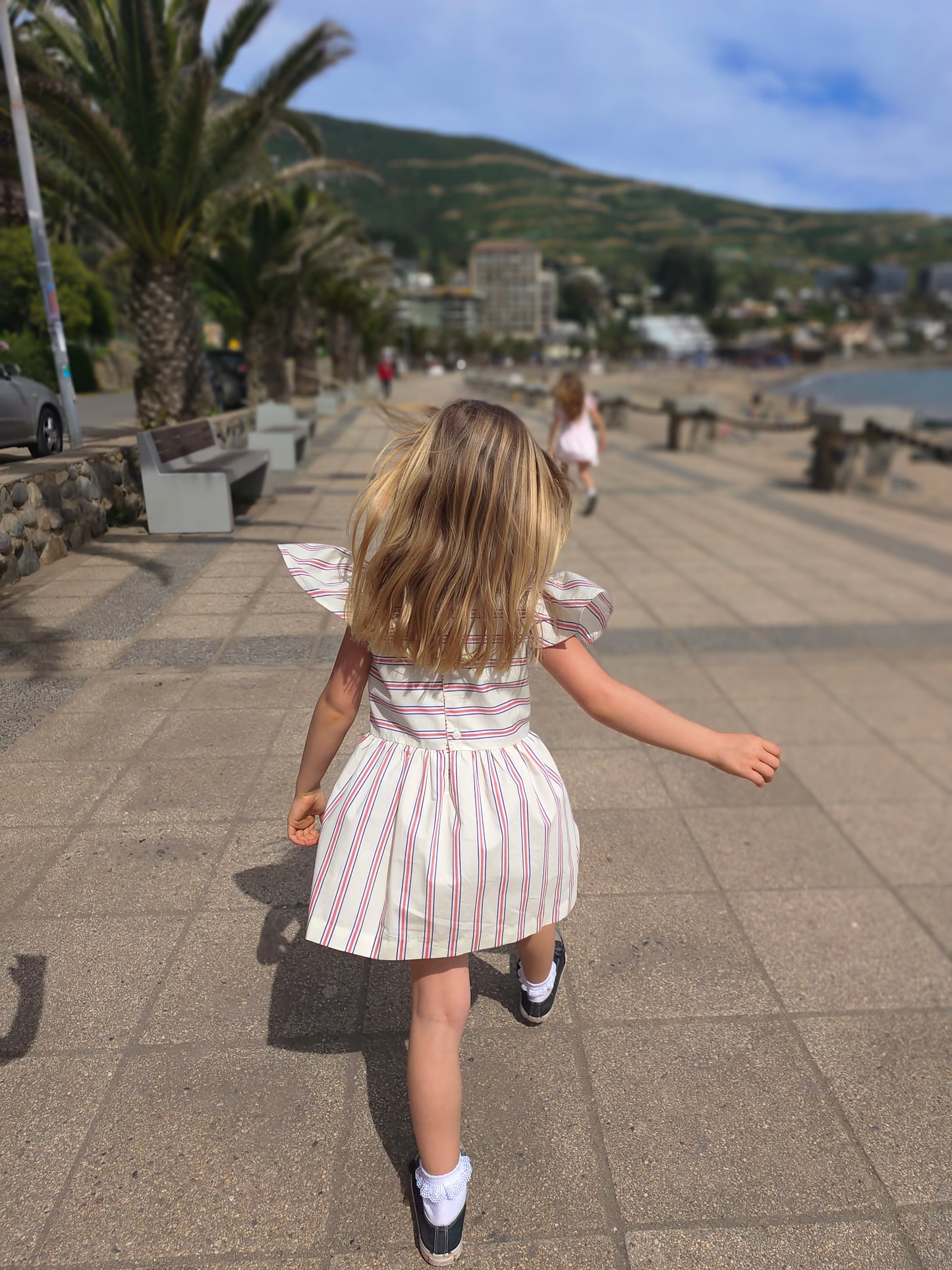 VESTIDO POSITANO AZUL